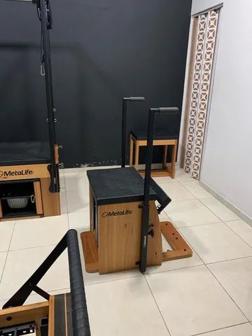 Baú Step Chair e Cadillac - acessório - MetaLife Pilates 