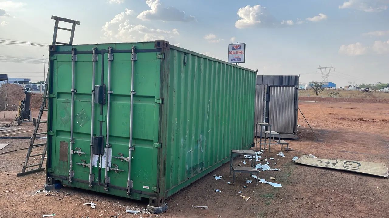 Container marítimo almoxarifado 6 metros  - Foto 3