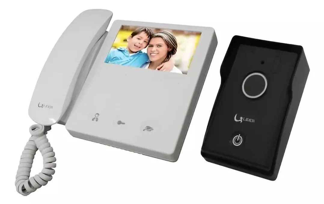 Video porteiro Líder 4100 + 2 extensão de audio