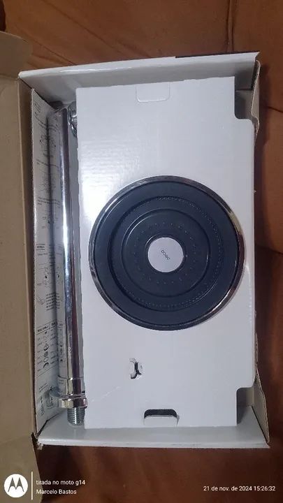 Chuveiro inox  - Foto 5