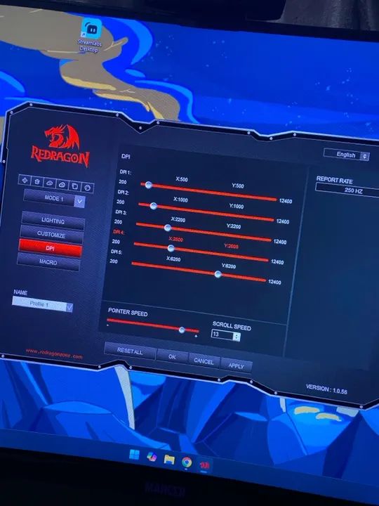 Mouse redragon cobra 64407623272322121