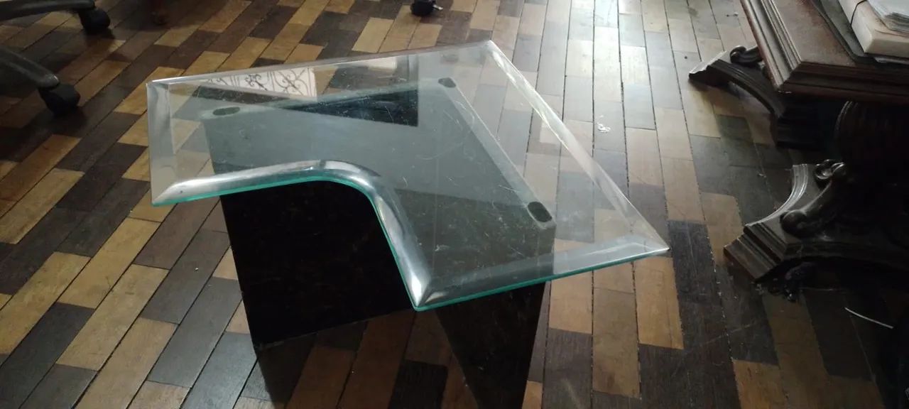 Mesa de Canto em Vidro Temperado - Foto 2