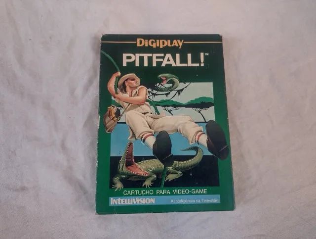 Pitfall Cartucho Original Completo Para Intellivision - Foto 5