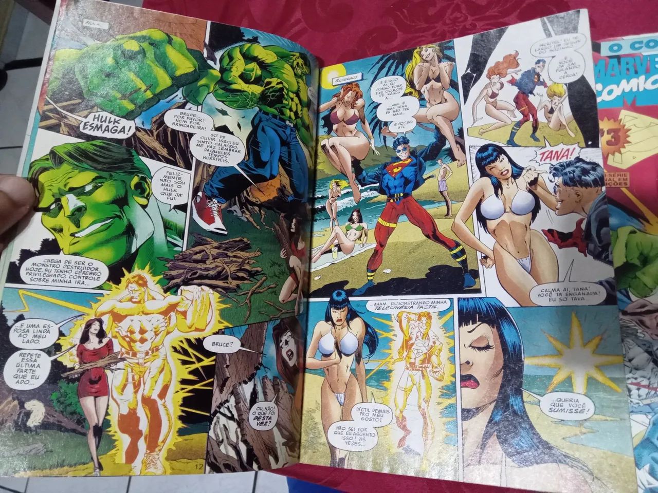 HQs DC Versus Marvel - Edições 1,2, 3, e 4 primeira parte !  - Foto 3