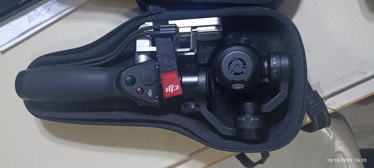 Dji Osmo Gimbal 4k aceito cartão - Foto 2