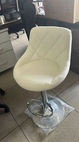 Banqueta Alta base a gás giratória 