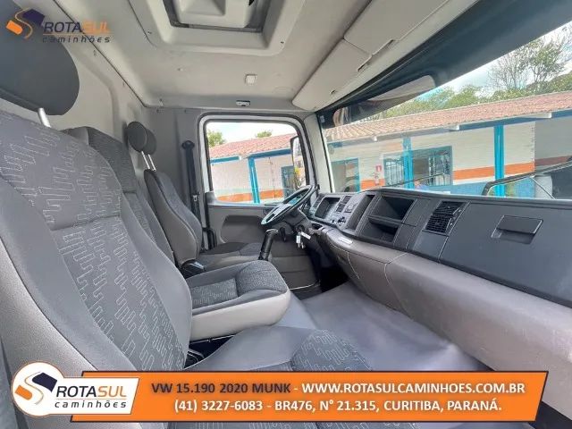 VW 15.190 2020 Munck e Cabine Suplementar - Foto 11