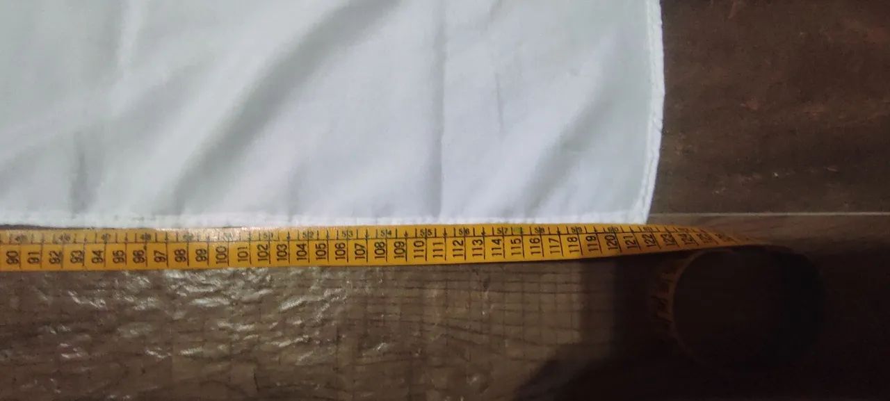 Toalhas Brancas para mesa, tecido Oxford  - Foto 3