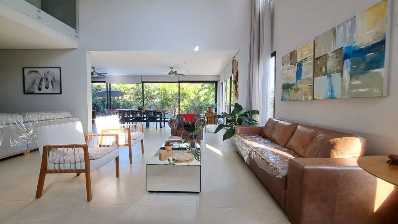 Casa alto padrão com 380m², 3 quartos/suítes para locação no Condomínio Reserva Santa Luis - Foto 3