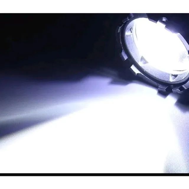 Lanterna De Cabeça com lâmpada Led Recarregável - Foto 3