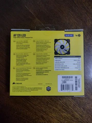 Cooler Corsair AF120 LED (Blue Led) - Foto 2
