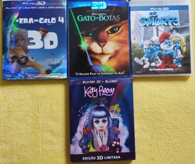 Blu ray 3D originais - Filmes