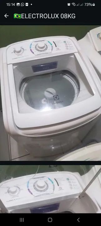 Maq Lavar Electrolux 08kg 