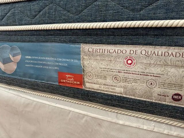 Colchão Orthocrin 507 Molas Ensacadas Gel - Foto 5