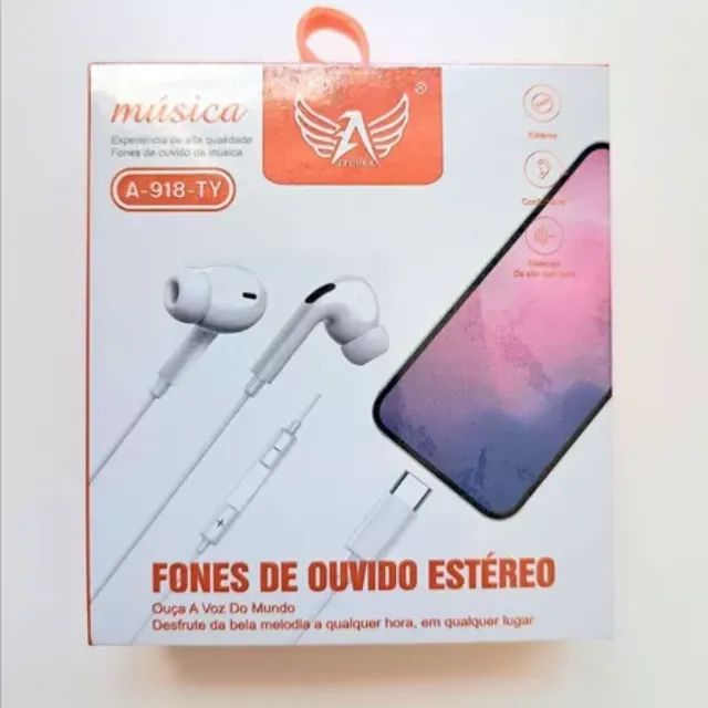 Fone Tipo C Samsung Motorola