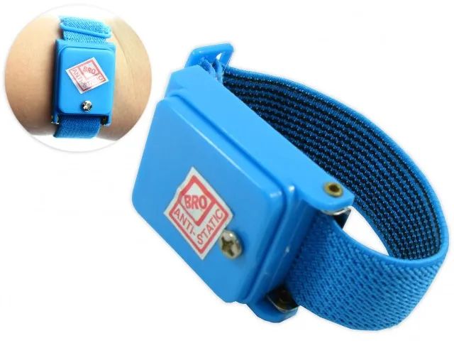 Pulseira Antiestática Sem Fio para Proteção ESD Manutenção Celulares Eletrônicos PCS Vídeo - Foto 3