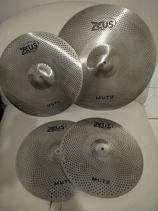 soundstage セット販売 Kit Pratos silenciosos de bateria Zeus Mute - Instrumentos