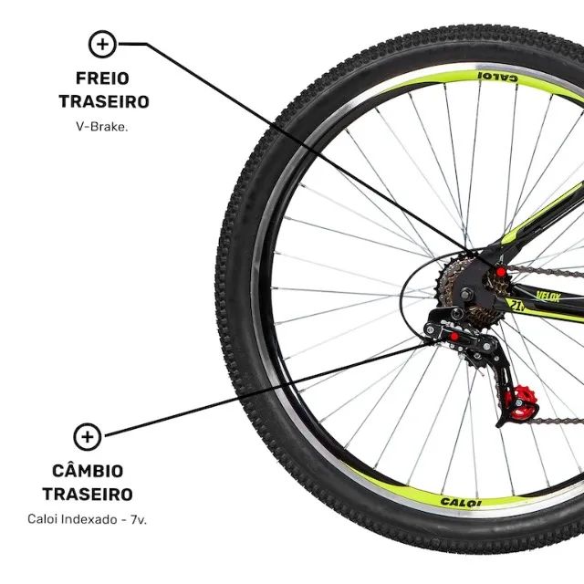 Bicicleta Caloi Velox Aro 29 - Foto 4