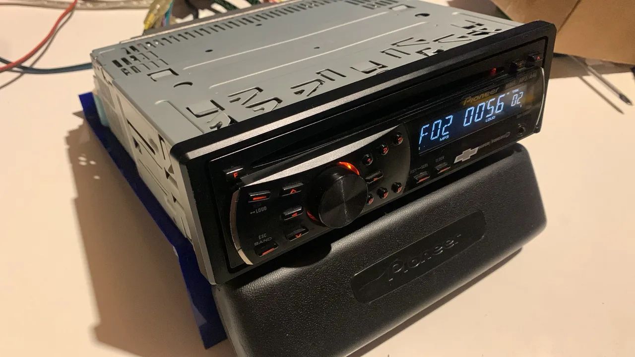 CD Player Pioneer C/ Bluetooth GM Chevrolet Astra Vectra Corsa Zafira Omega - Foto 2