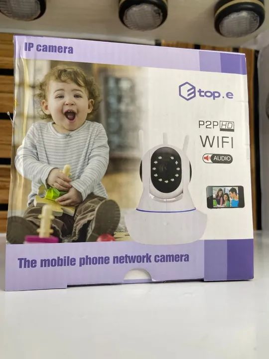 Câmera babá eletrônica com 3 antenas - Foto 4