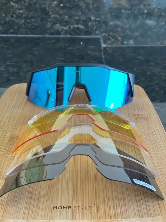 Óculos de Sol Esportivo Polarizado UV400 da Kapvoe, para Ciclismo, Beach Tênis, Corrida - Foto 3