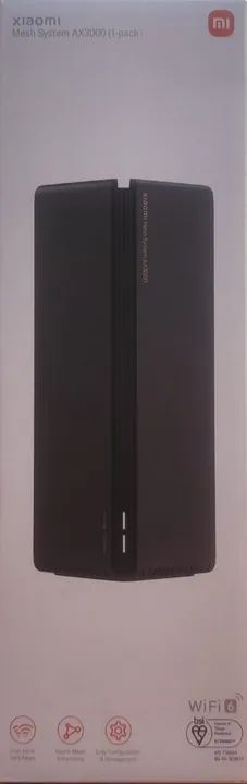 Roteador Xiaomi Mesh System AX3000 (1-pack). Versão Global