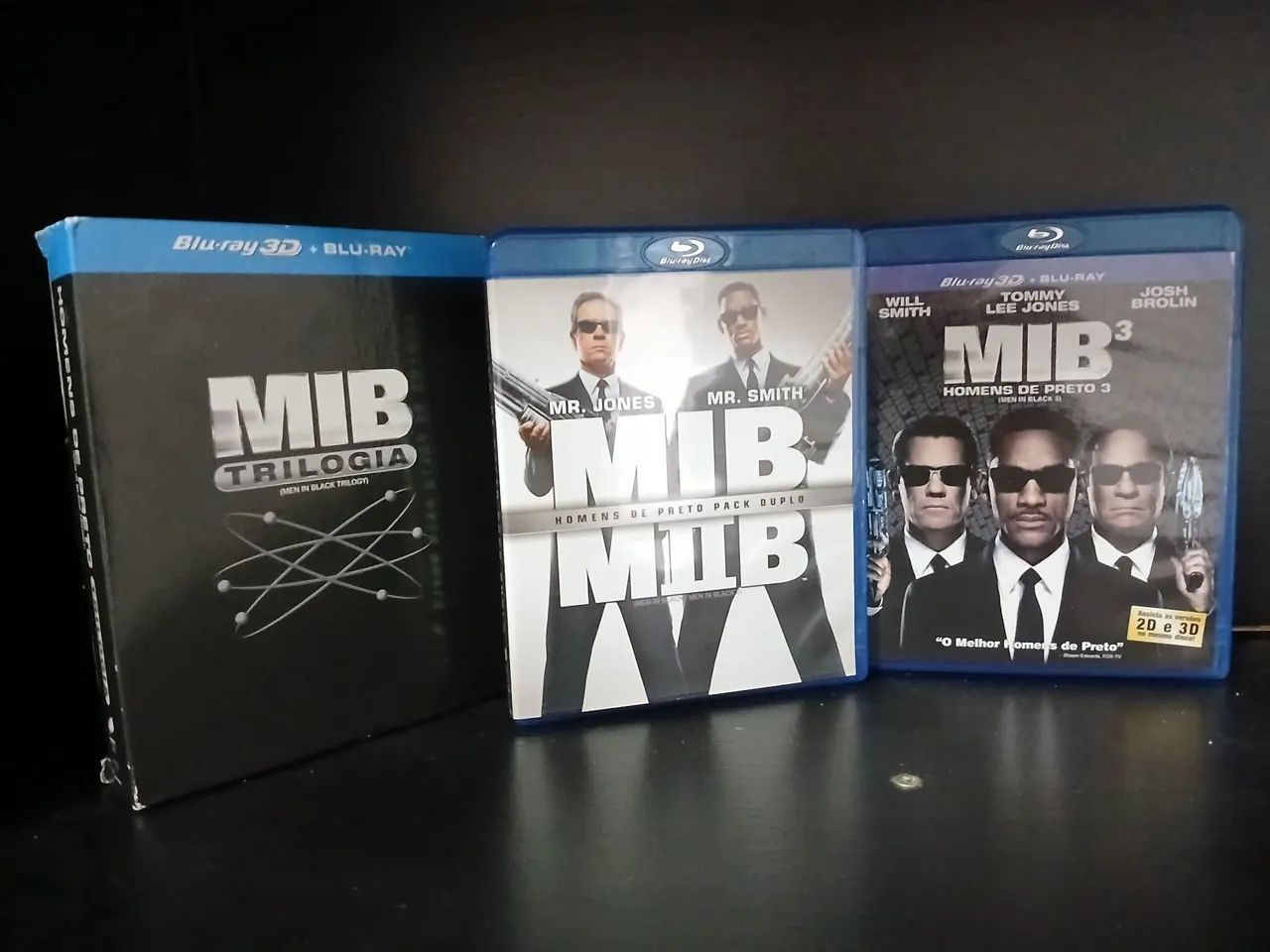MIB Trilogia Blu-ray 3D - Foto 3