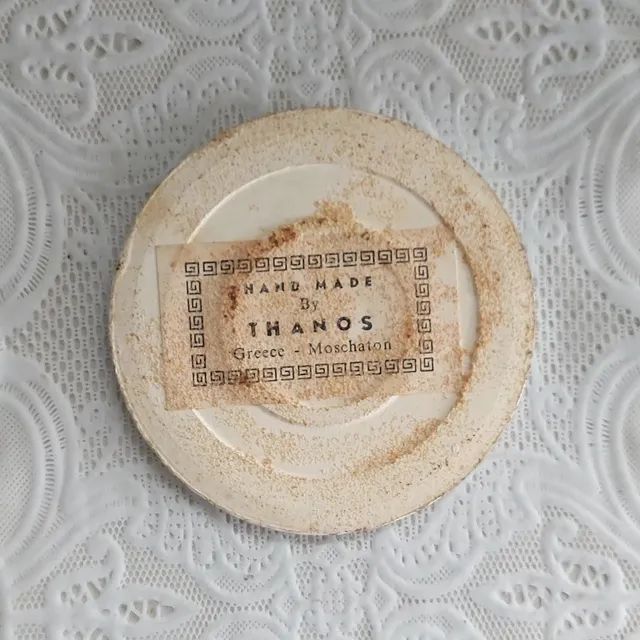 6 Porta-Copos / Azulejos Gregos De Porcelana Feitos À Mão - Foto 3