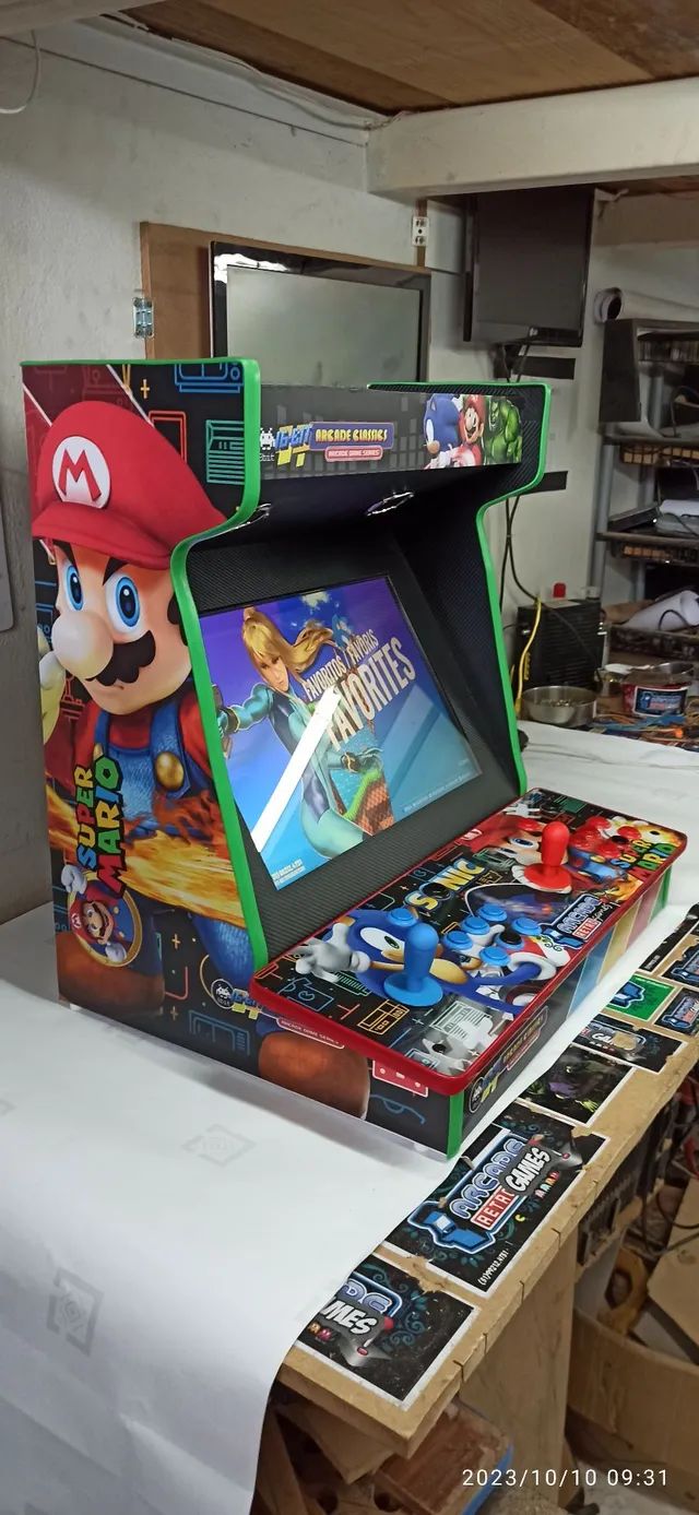 Fliperama Bartop Multijogos 
