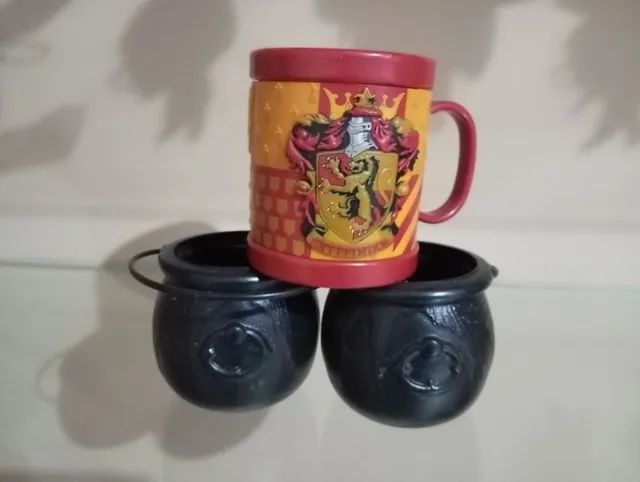 Lote caneca e garrafa suco de abóbora Harry Potter  - Foto 2