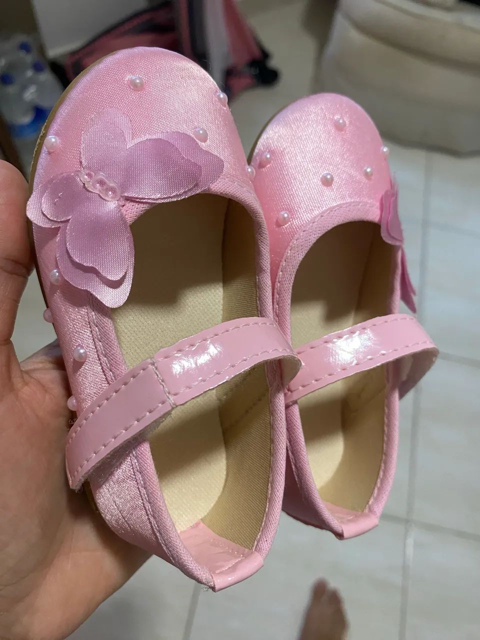 Borboleta Sapatilha Infantil Bebe Sapatilha Bebê Infantil Menina