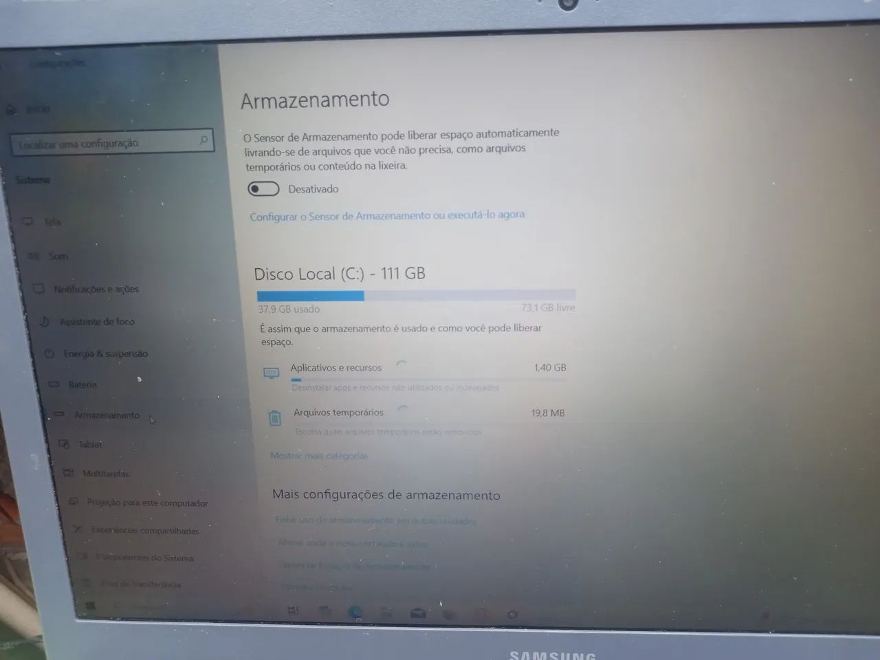 Notebook Intel Core i3 7ª Geração - Foto 2