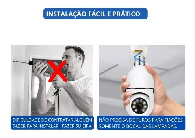 Câmera De Segurança Ip Wifi  - Foto 3