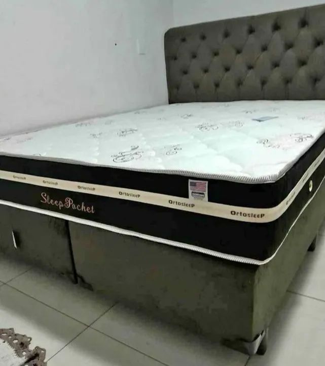 Cama Box Queen OrtoSleep