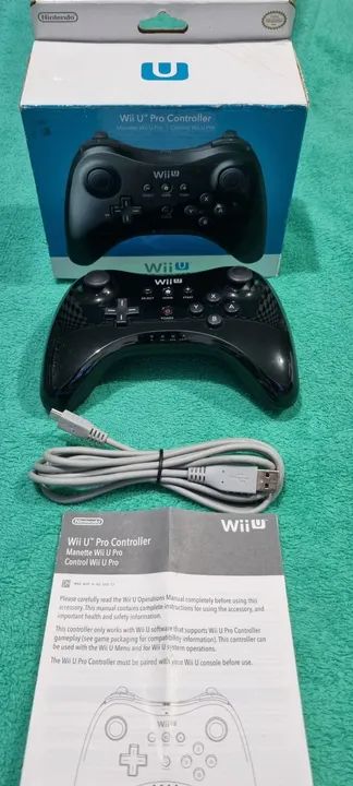 Controle Wii U Pro - Novo - Foto 3
