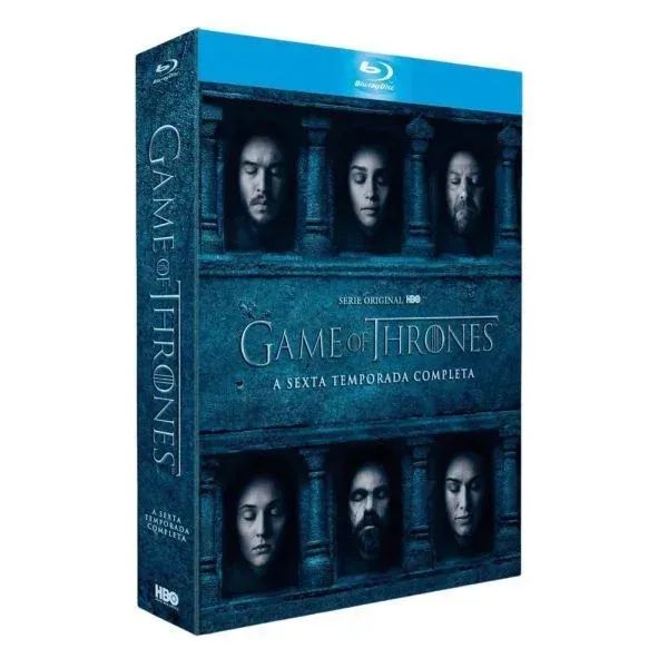 Caixa Bluray Game of Thrones - SextaTemporada