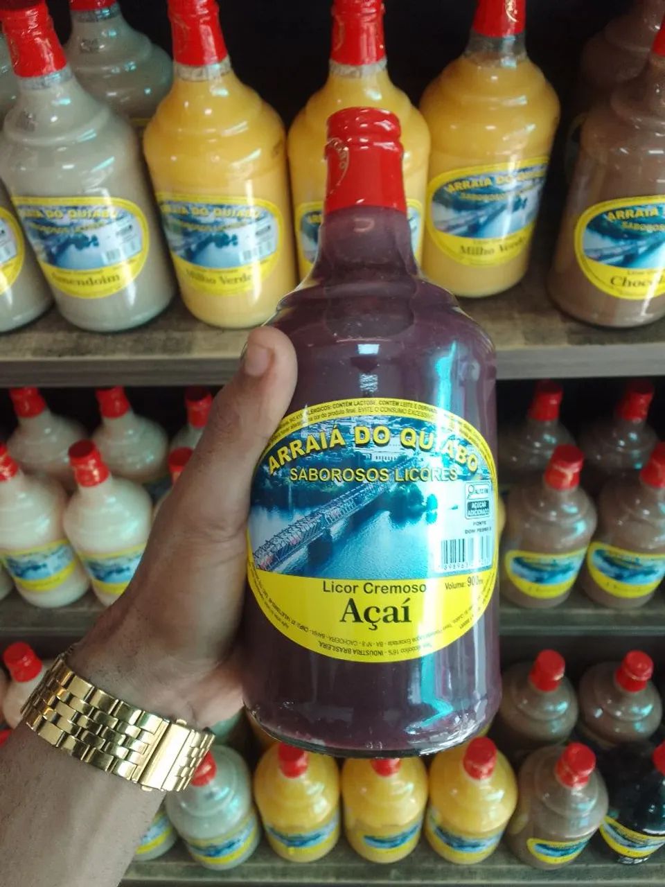 Licor de Maracujá Arraiá do Quiabo - 300ml Chama no ZAP *  - Foto 3