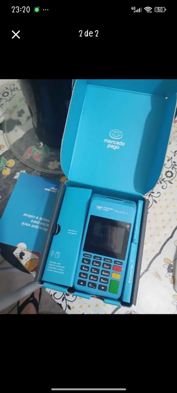 Máquina de Cartão Mercado Pago Point Pro 2 - Nova