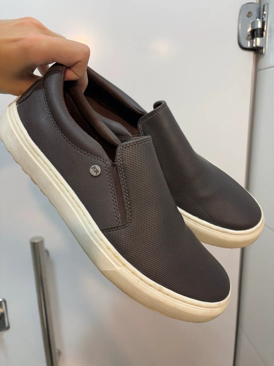Sapato - Slip on, MARROM - tam 41