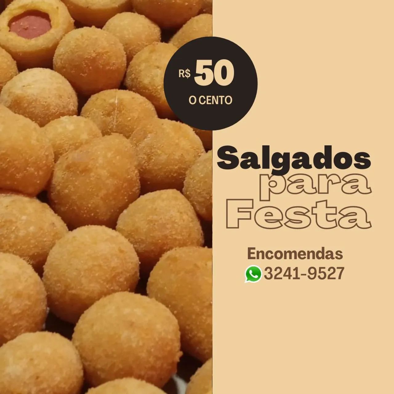 Salgados para Festa 