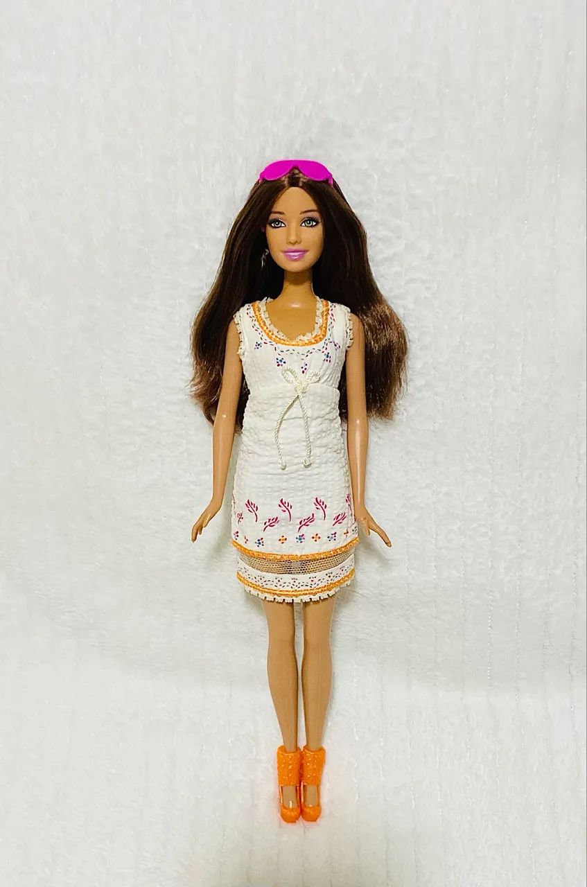 Barbie boneca Mattel morena - Foto 2