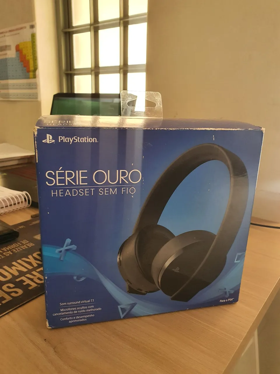 Headset Série Ouro Playstation 4( leia descriçao)