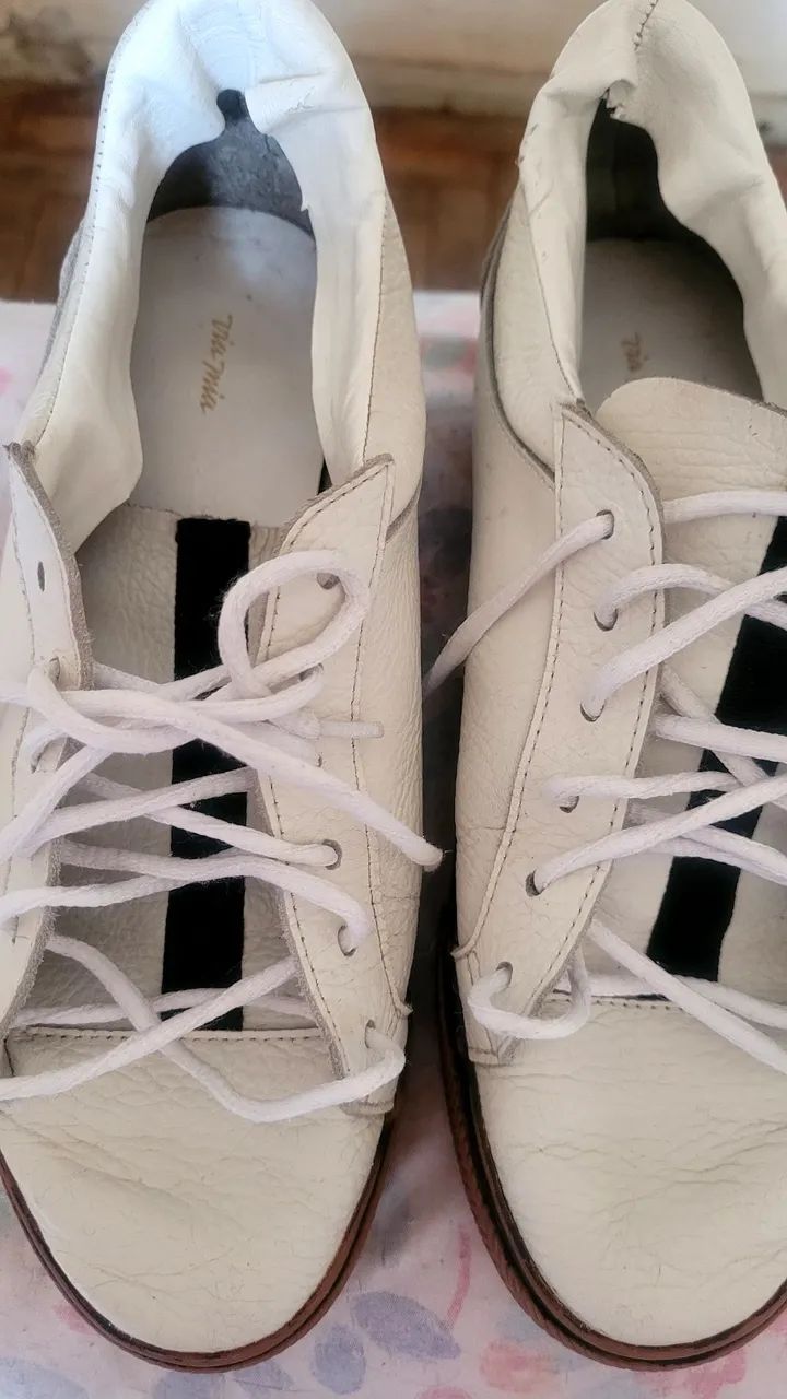 Belo Horizonte TÃªnis Couro Branco Feminino Tênis Branco Em Couro