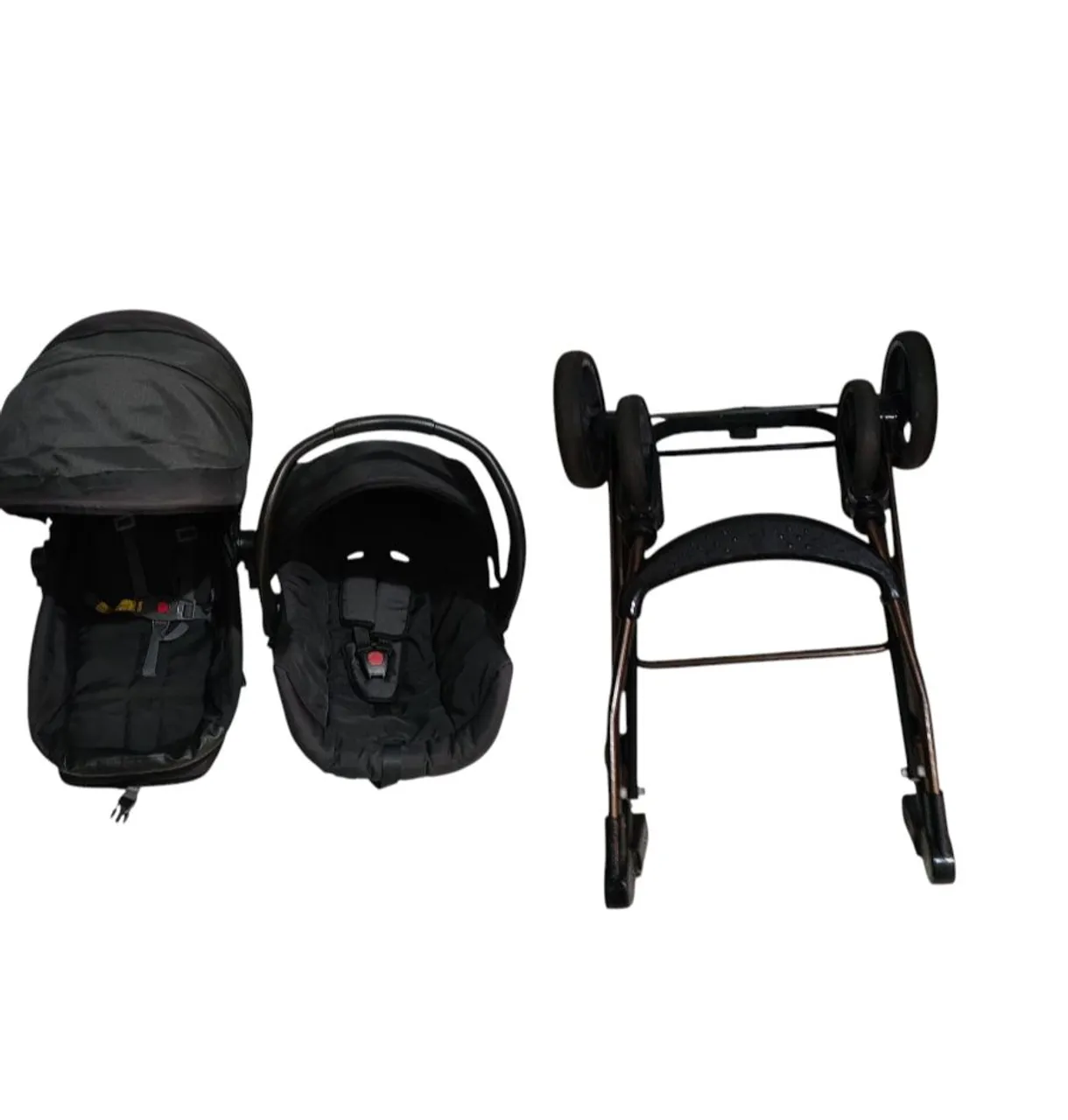 Kit trio Galzerano, unissex Carrinho, Moisés e Bebê Conforto