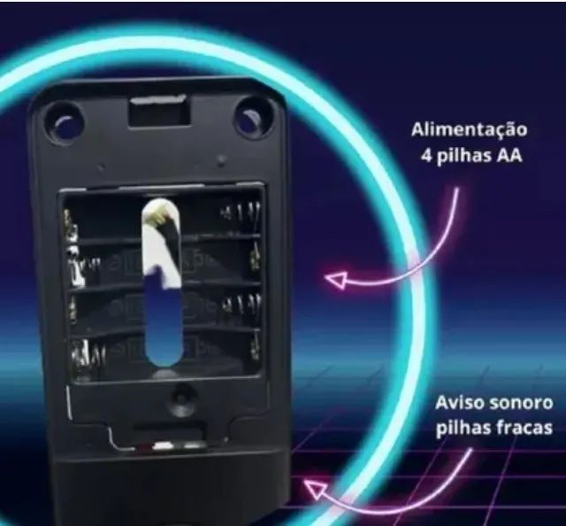Fechadura digital biométrica com instalação inclusa - Foto 4