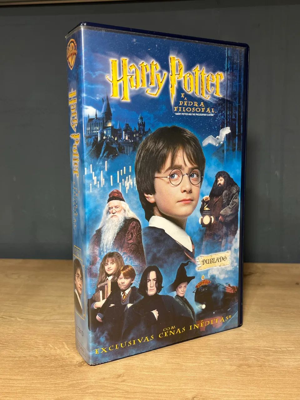 Fita Rara VHS original Harry Potter e a Pedra Filosofal 2002 Warner DUBLADO