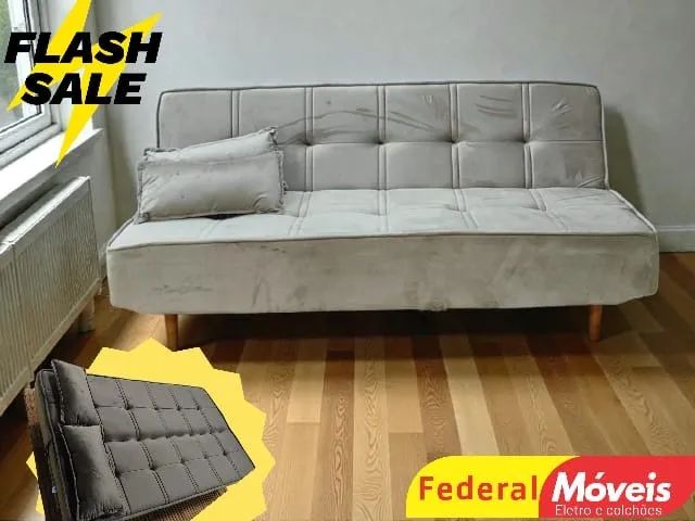 Sofá Cama Veludo ENTREGA HOJE 