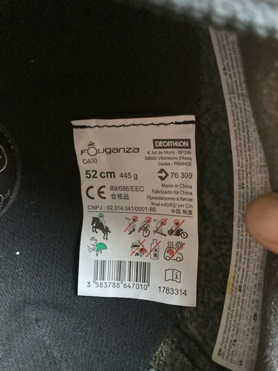 Capacete de Equitação - Foto 3