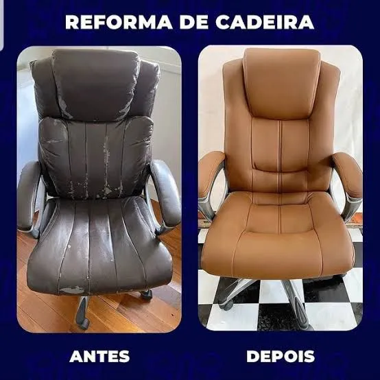 REFORME AS CADEIRAS DA SUA EMPRESA (CONSULTE OS VALORES POR SERVIÇO)