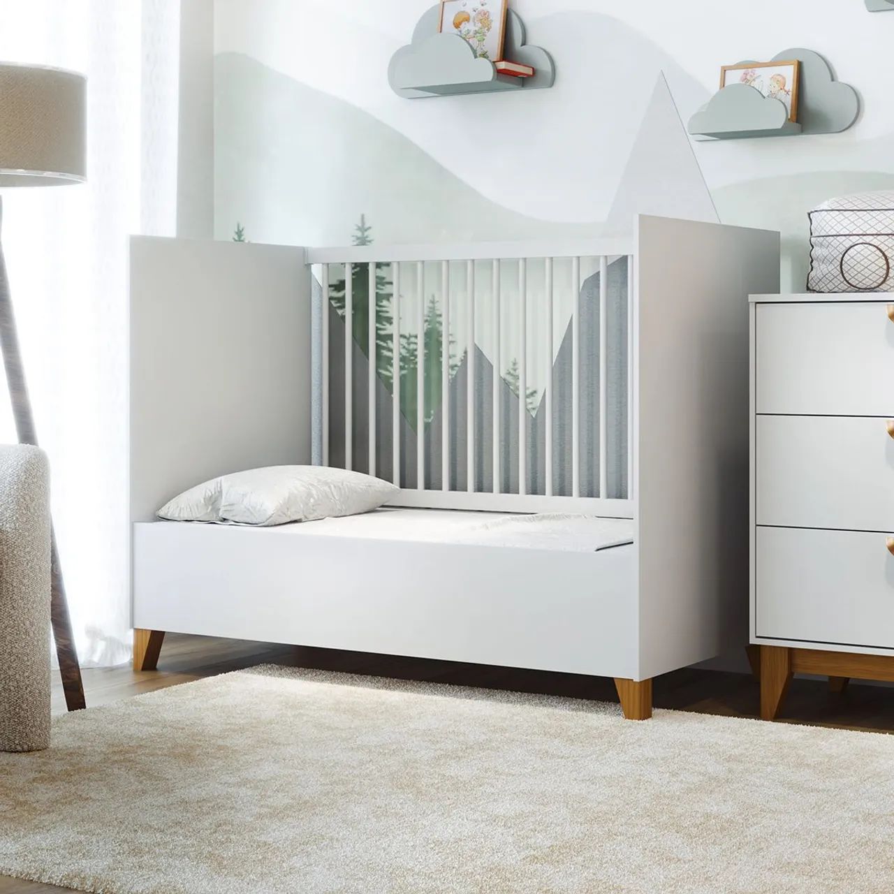 BERÇO MULTINACIONAL SUPER ELEGANTE SURPREENDA-SE!! 27TT7 - Foto 2